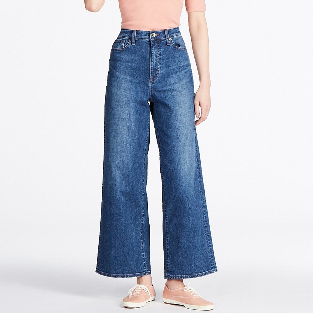 Uniqlo jeans - high rise wide fit - 28 inch - NWT
